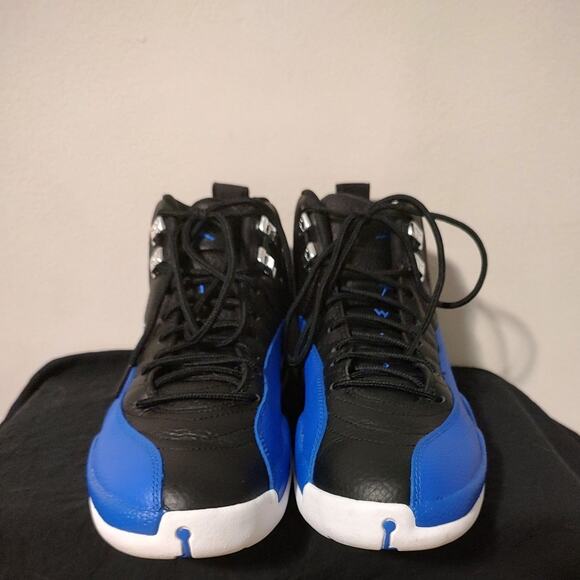 Air Jordan 12 Retro Mens Blue, Black, White EUC Basketball Shoes Size 11 main image 10